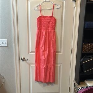 Women’s Old Navy Coral Pink Maxi Dress size s